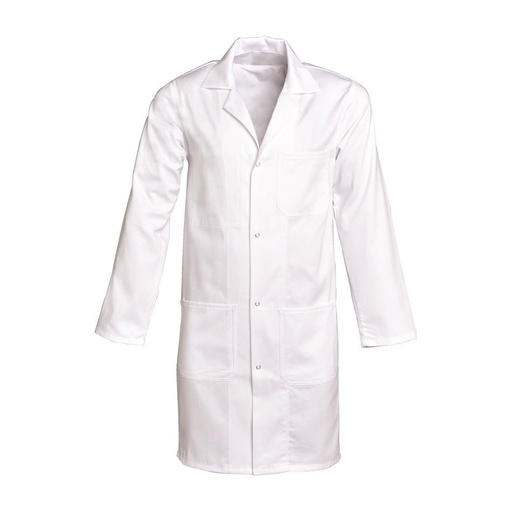 Blouse mixte manches longues à pressions Julien coton – SNV JULLP004
