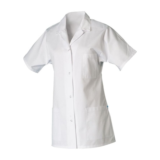 Tunique femme manches courtes à pressions Manue coton – SNV TMACP002