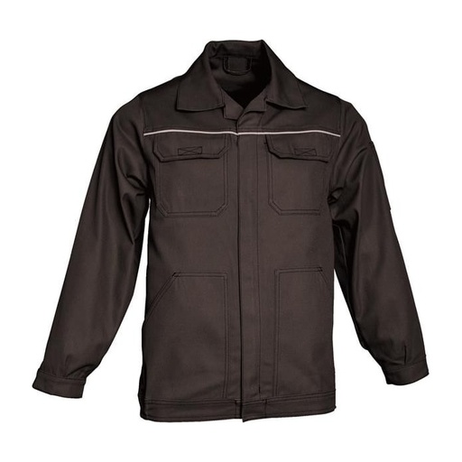 Blouson homme manches longues zippée Bernard coton/polyester – SNV BERLGCP7