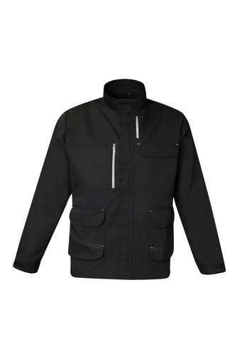 Blouson homme manches longues zippée Jerry Canvas polycoton – SNV JERRY00