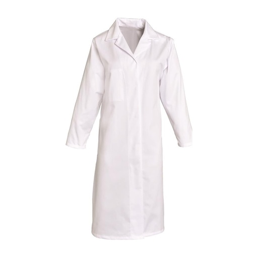 Blouse femme manches longues à pressions Christine polycoton – SNV CHRLR013