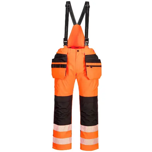 Pantalon de pluie à bretelles HV PW356